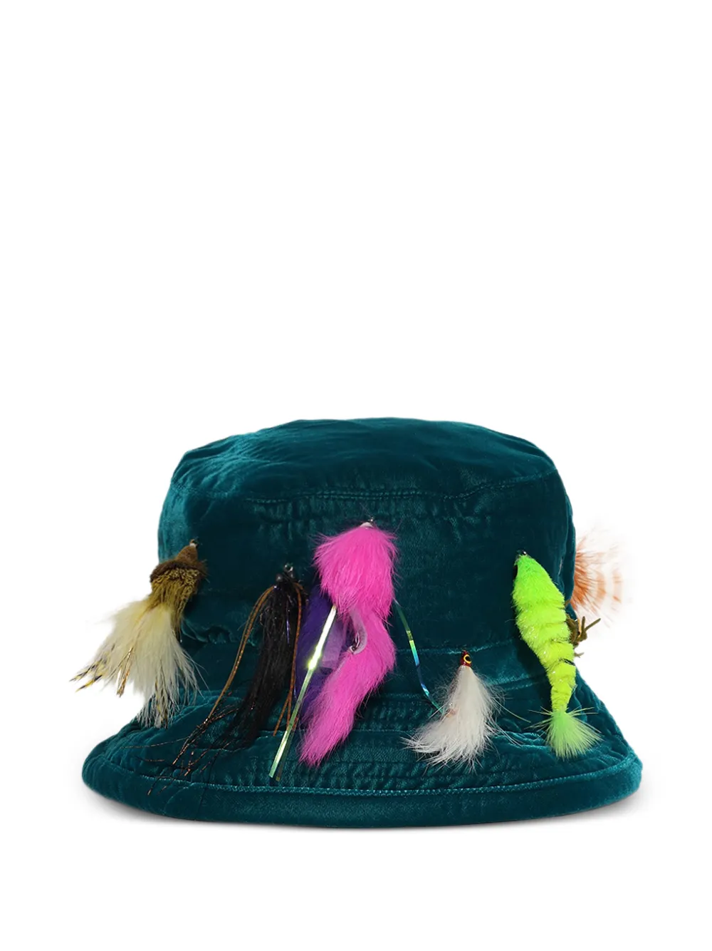 Melrose High embellished bucket hat - Blu