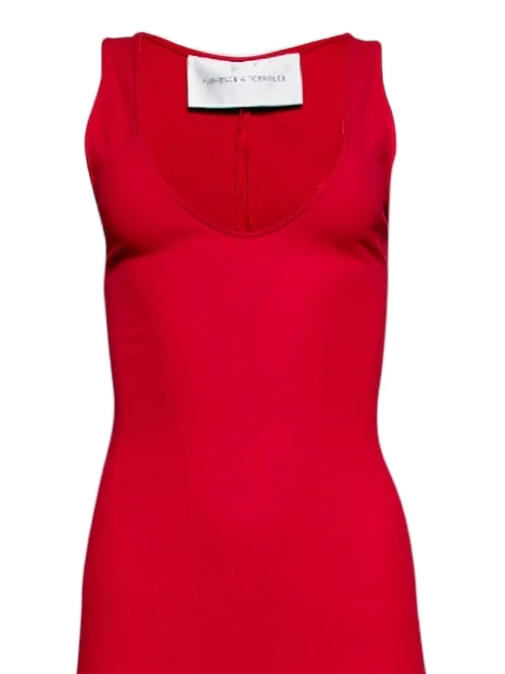  Florence & Fortitude Cameron V-neck Dress - Red 