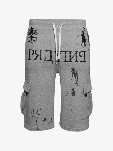 Praying cargo logo shorts