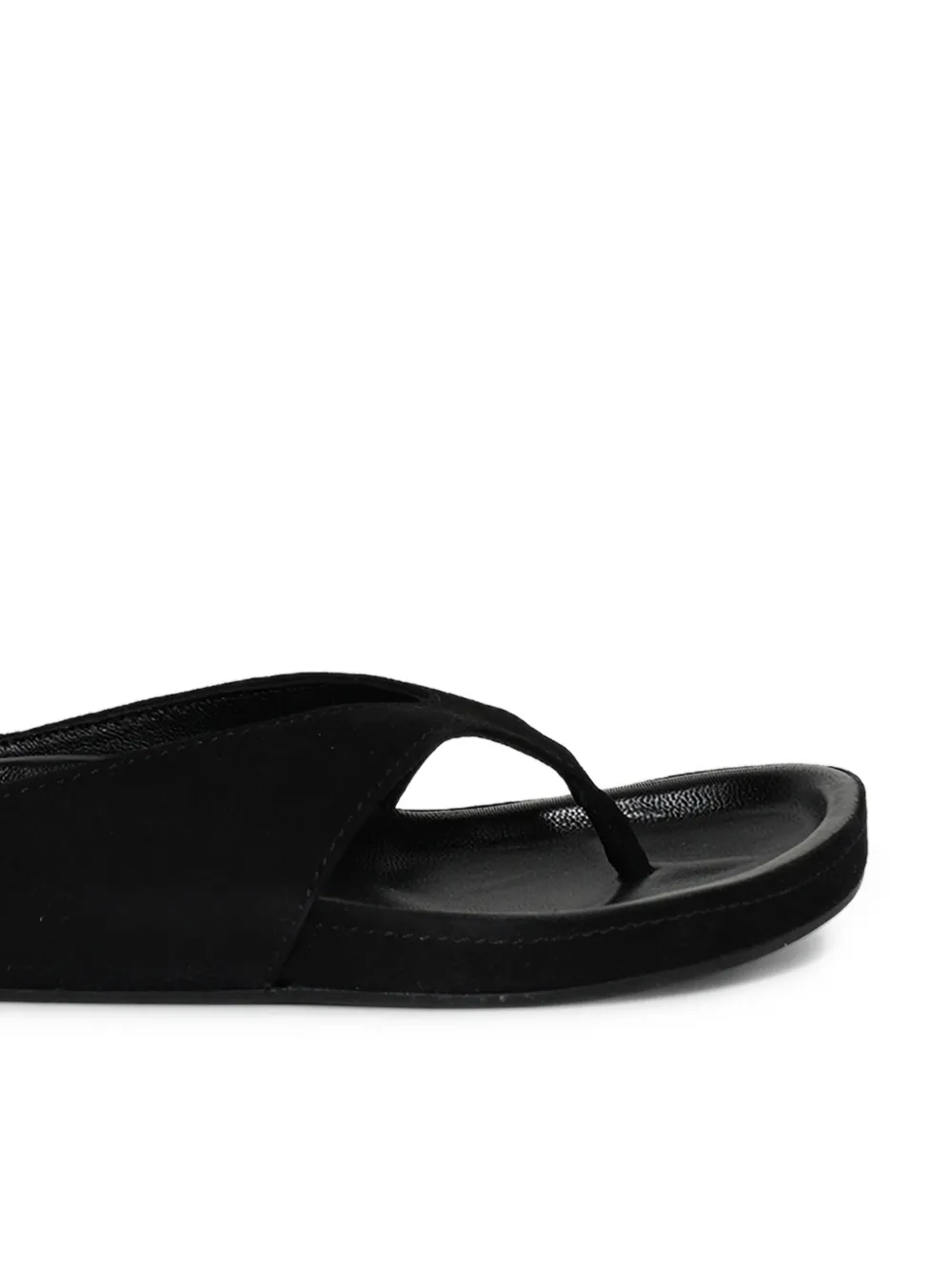 Jude Yaga platte sandalen Zwart