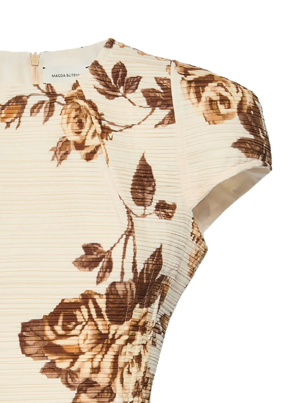 Magda Butrym Shirt met bloemenprint Beige
