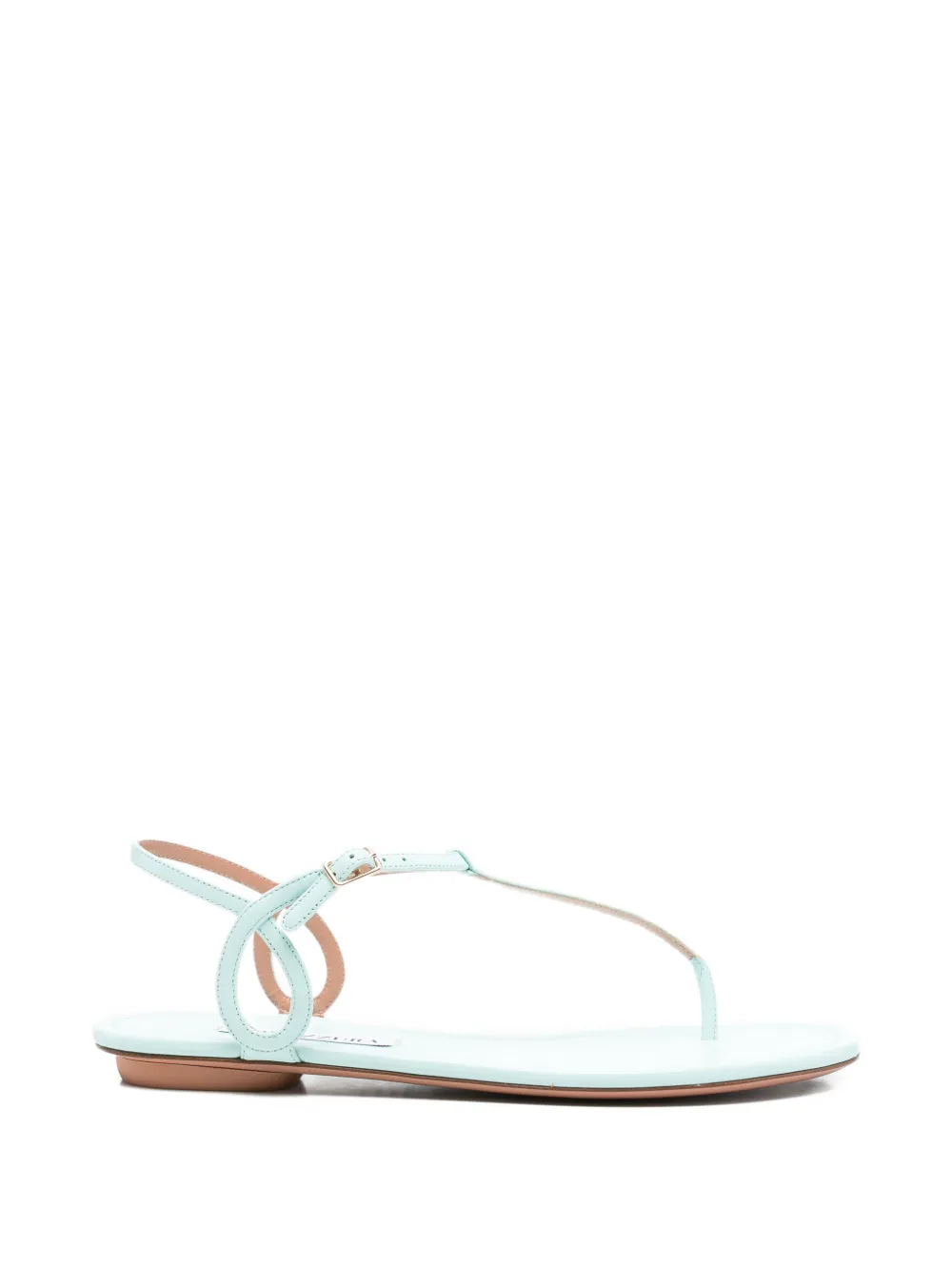 Aquazzura Almost Bare flat sandals - Blu