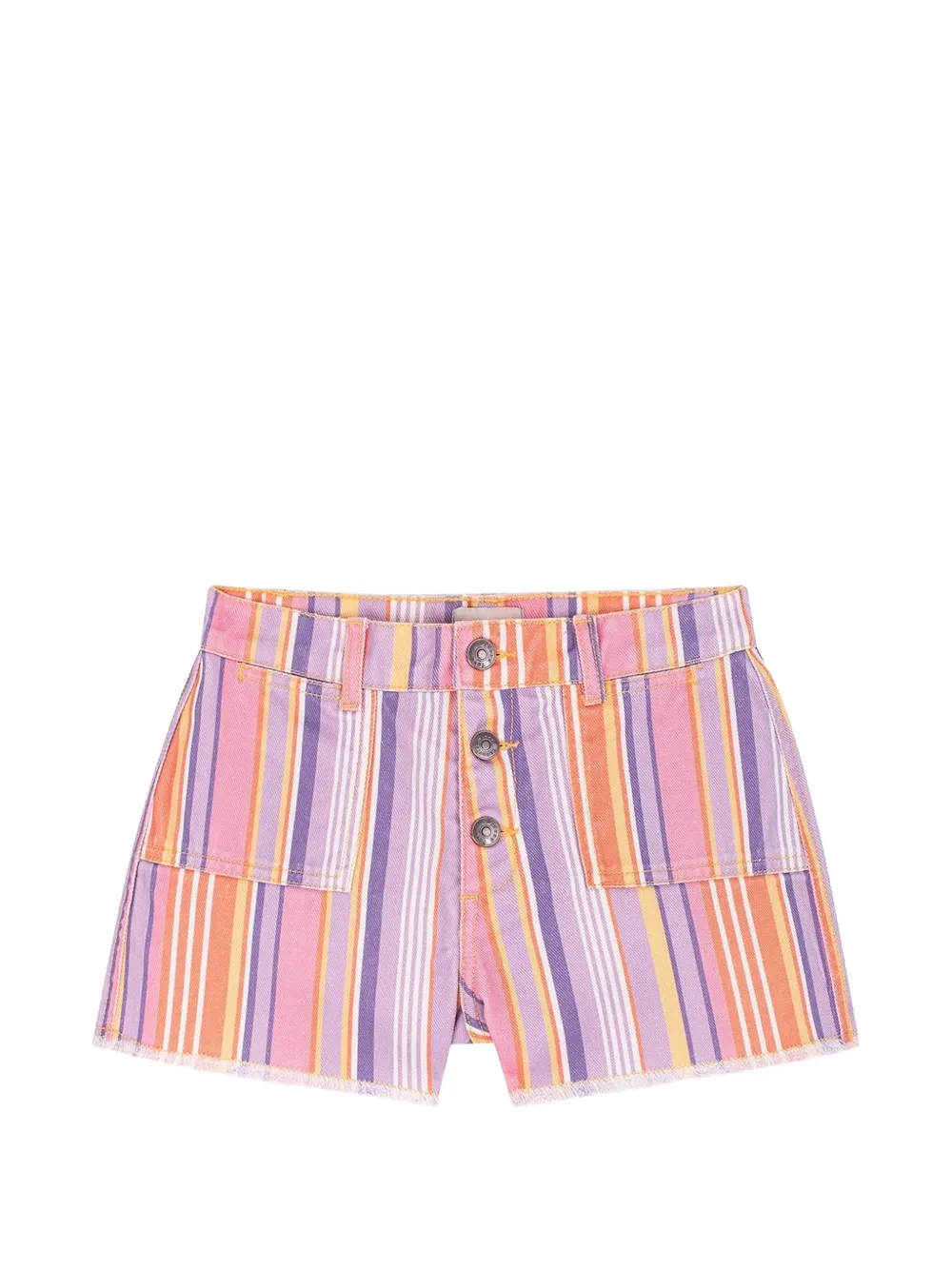 Favorite People Ricotta buttoned shorts - Purple