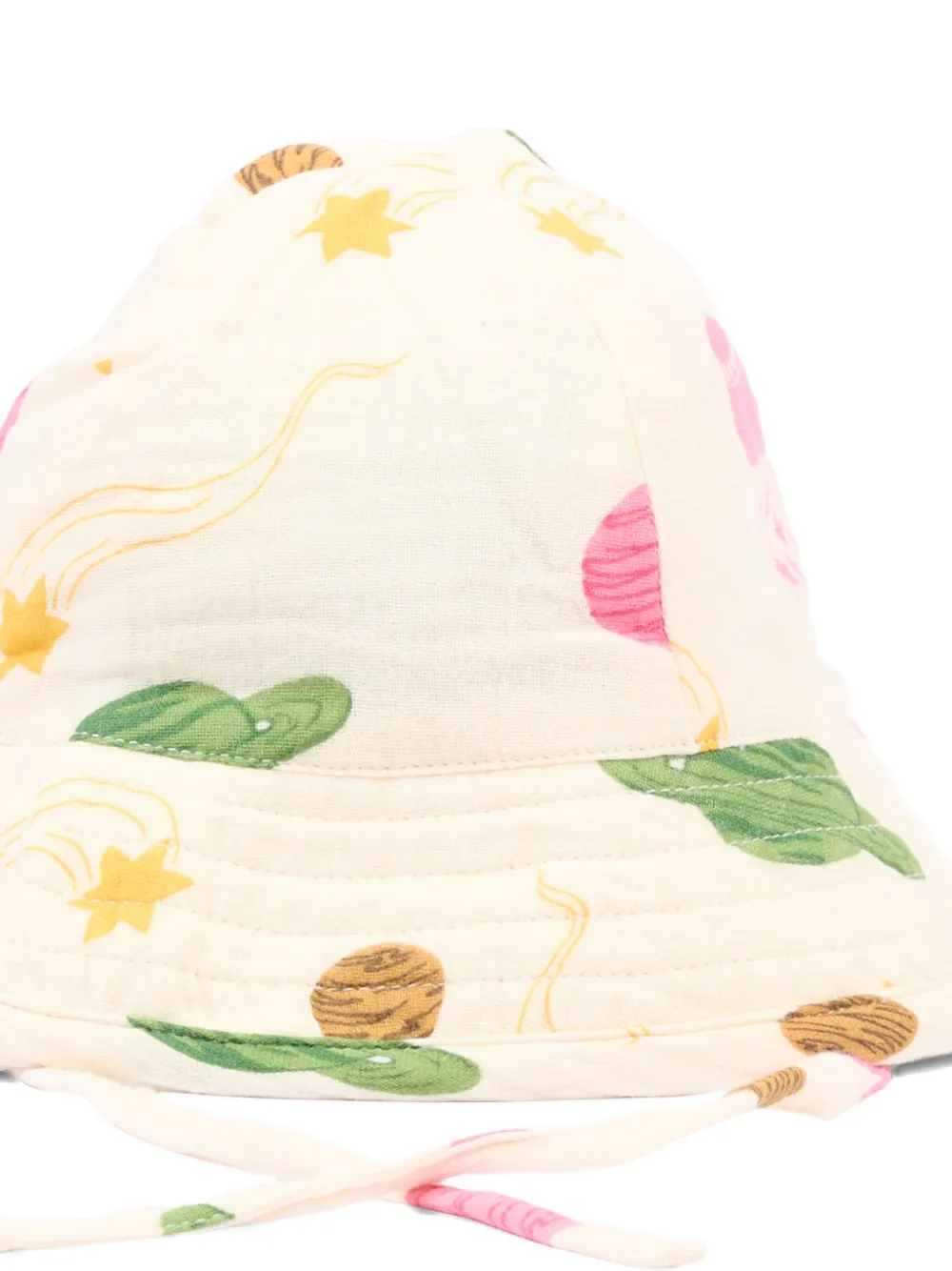  Mini Rodini Space-print Sun Hat - Neutrals 