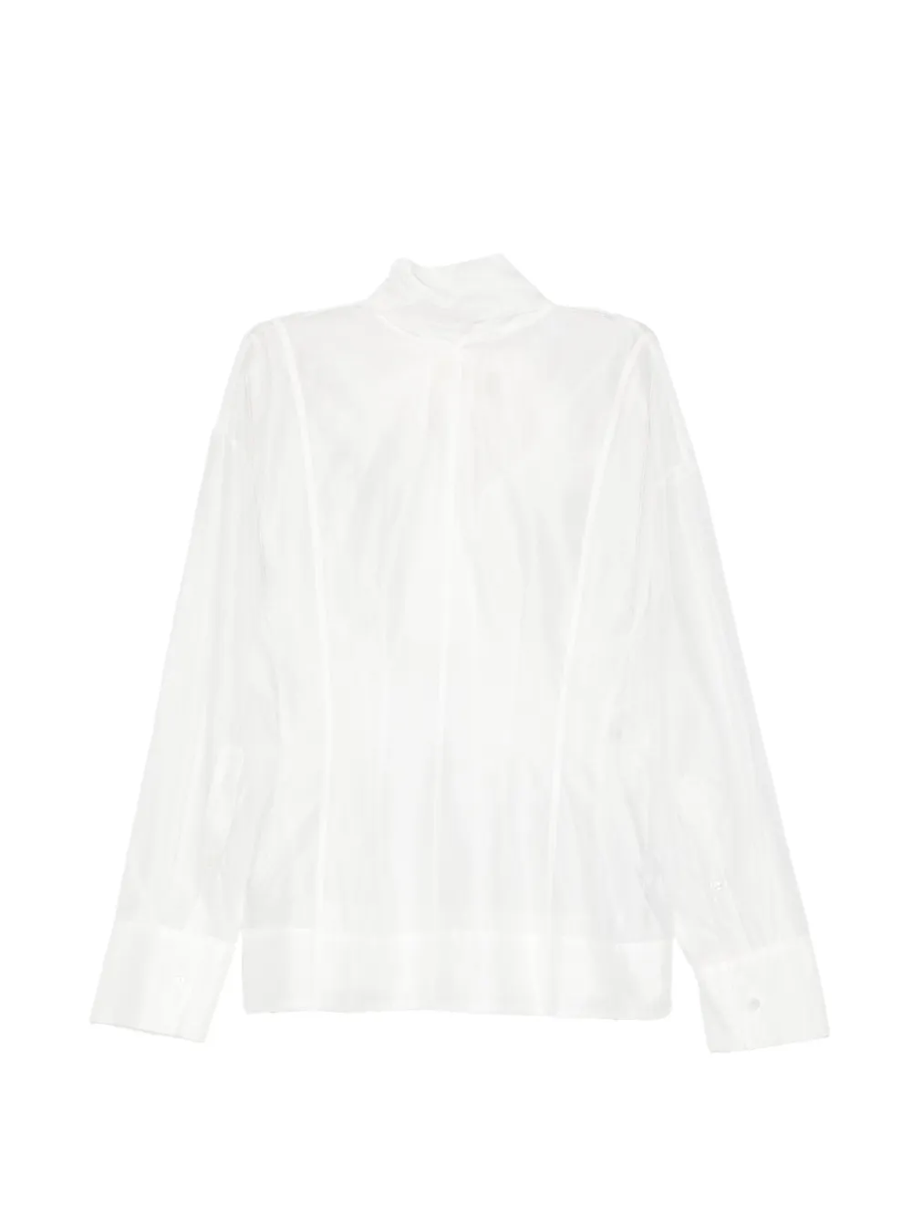 Su bow-detail blouse - Bianco