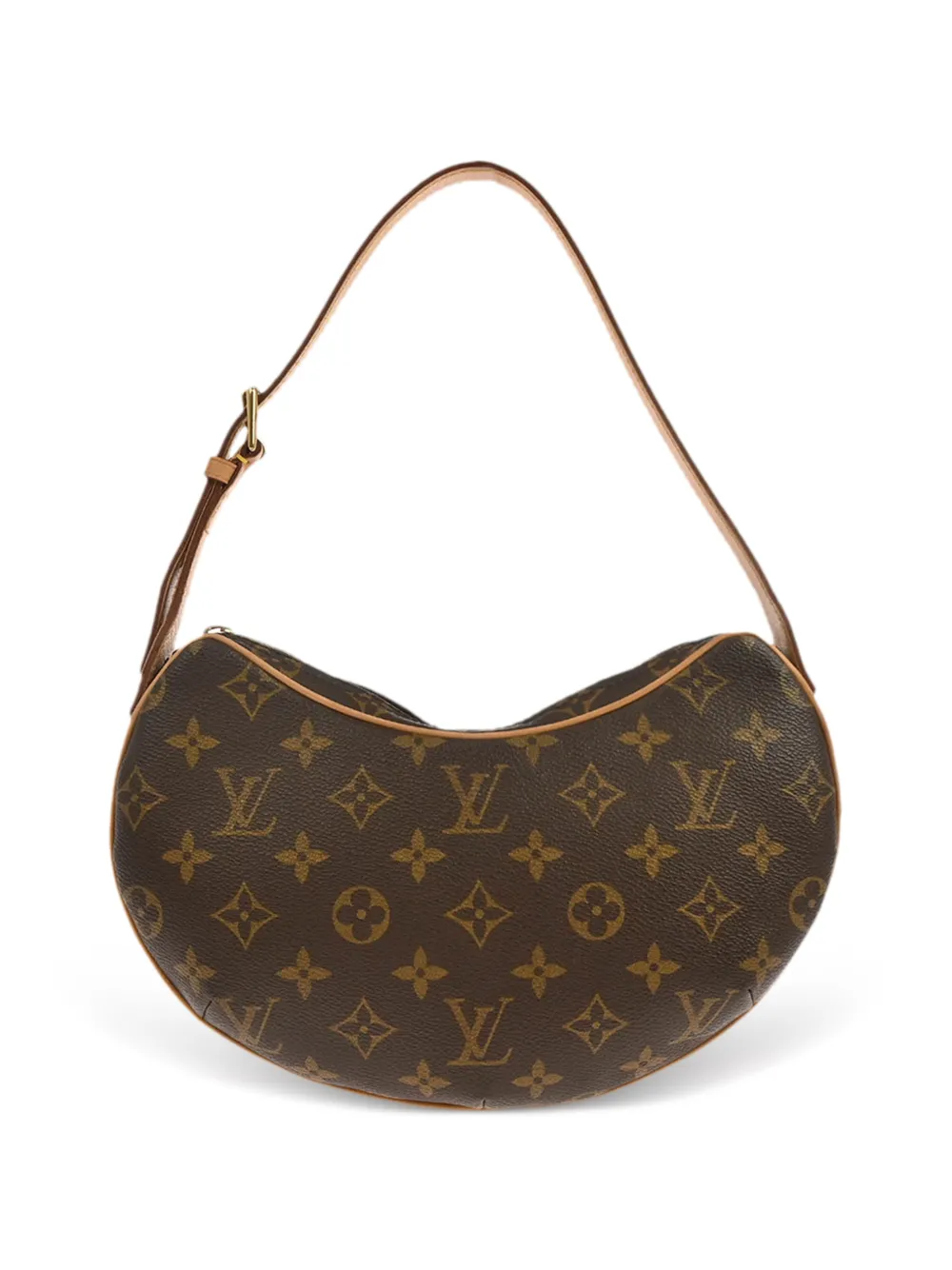 Louis Vuitton Pre-Owned 2002 PM monogram croissant shoulder bag - Braun