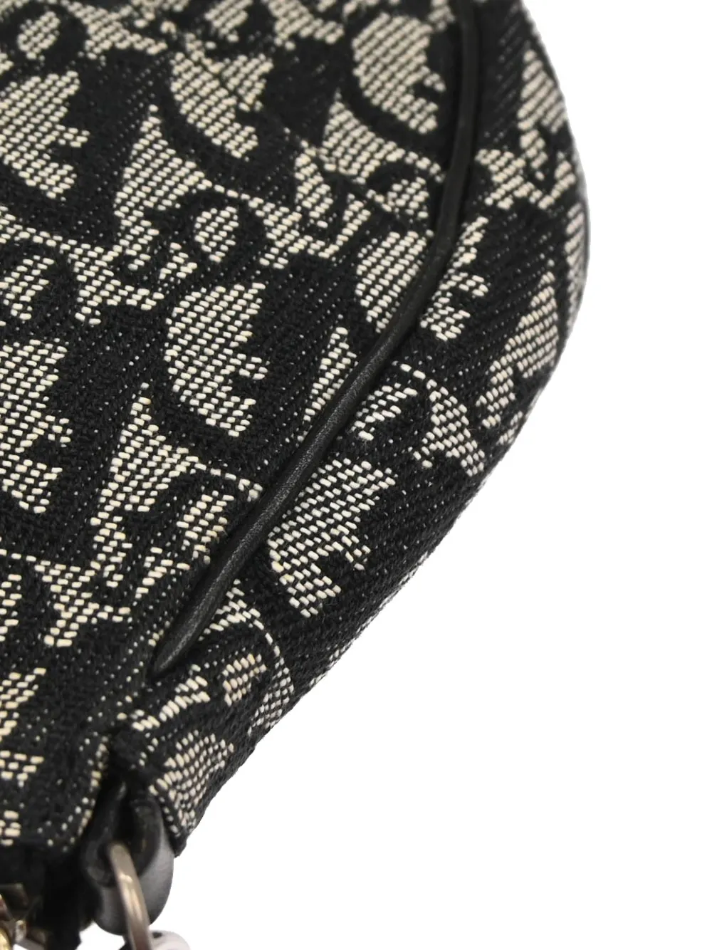 Christian Dior Pre-Owned 2003 schoudertas met Trotter patroon Zwart