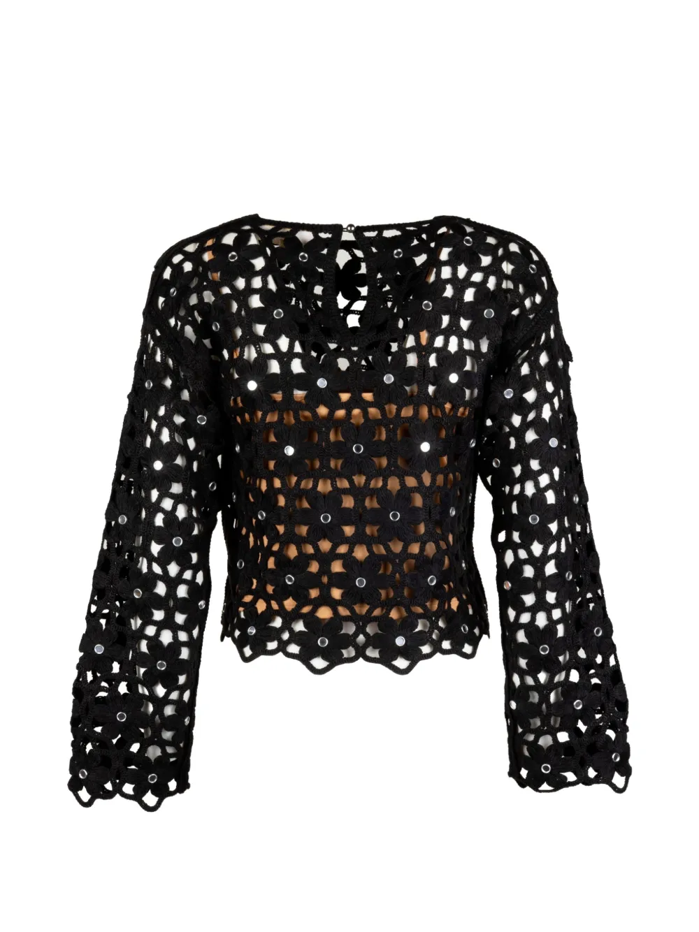 Michael Kors openwork sweater - Nero