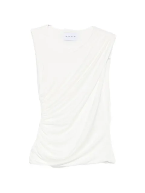 MARSEM ruched draped top