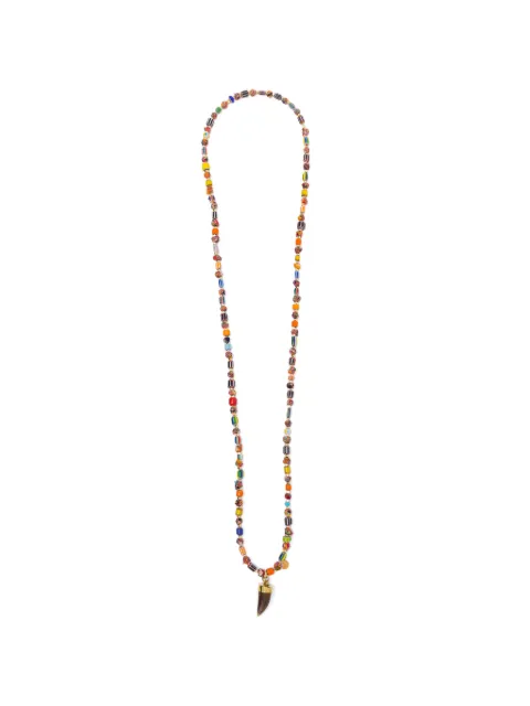 BLAKLACE beaded pendant necklace