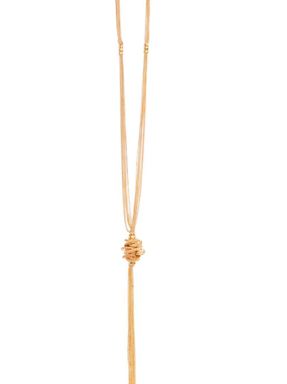  Blaklace Collar Con Borla - Dorado 