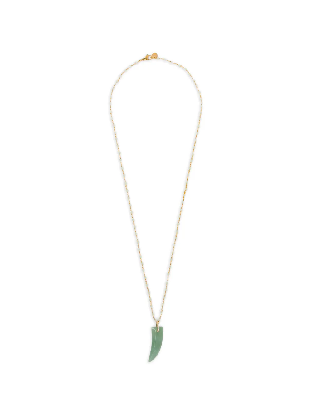 BLAKLACE beaded pendant necklace - Oro