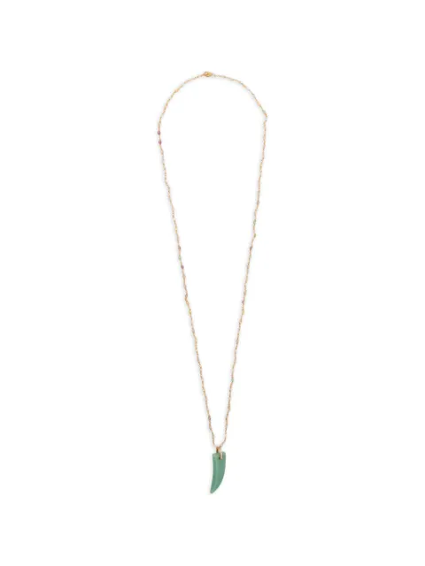 BLAKLACE beaded pendant necklace