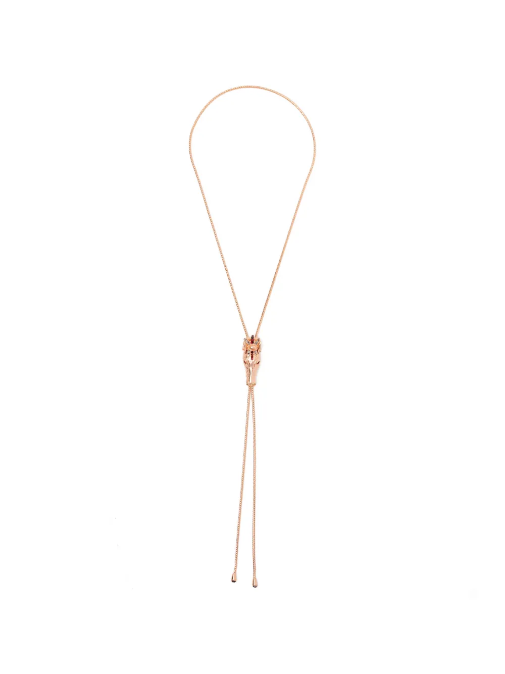 BLAKLACE embellished chain necklace - Rosa