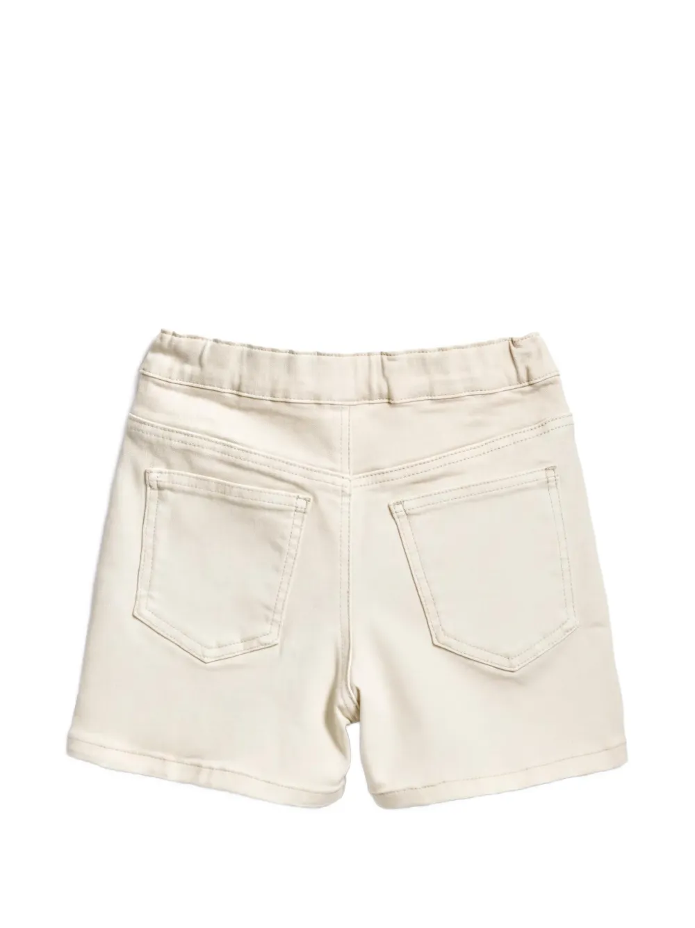 Desigual Spijkershorts met borduurwerk Beige