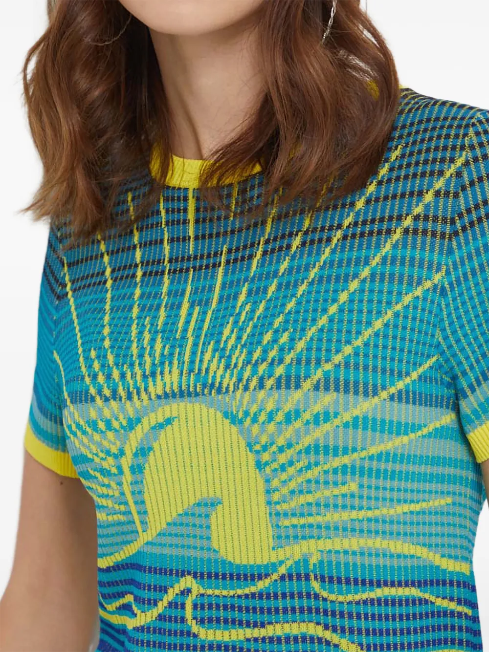 Desigual T-shirt met korte mouwen Blauw