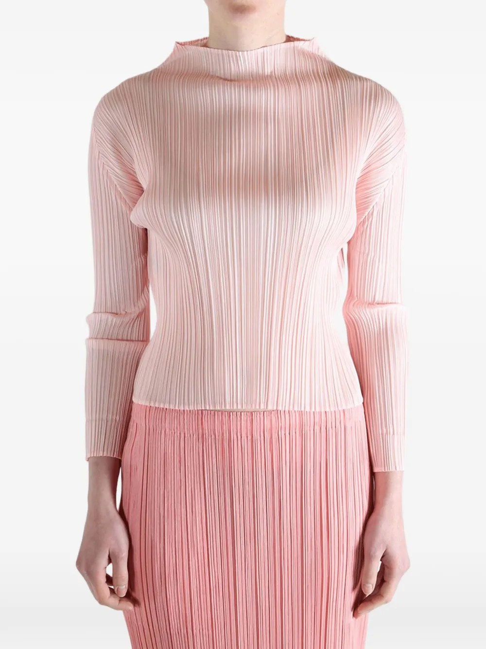 Pleats Please Issey Miyake プリーツ トップ | ピンク | FARFETCH JP