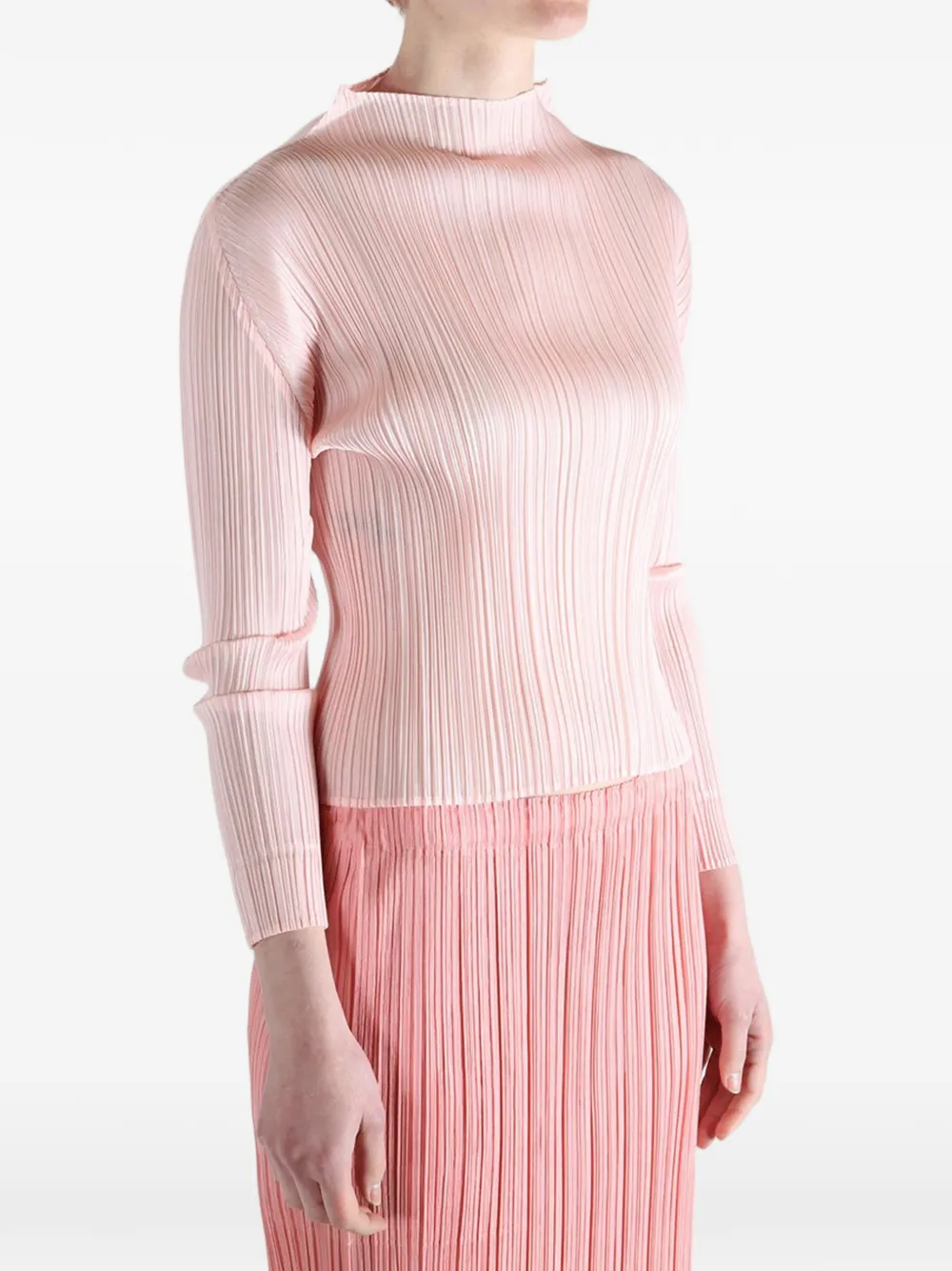 Pleats Please Issey Miyake プリーツ トップ | ピンク | FARFETCH JP