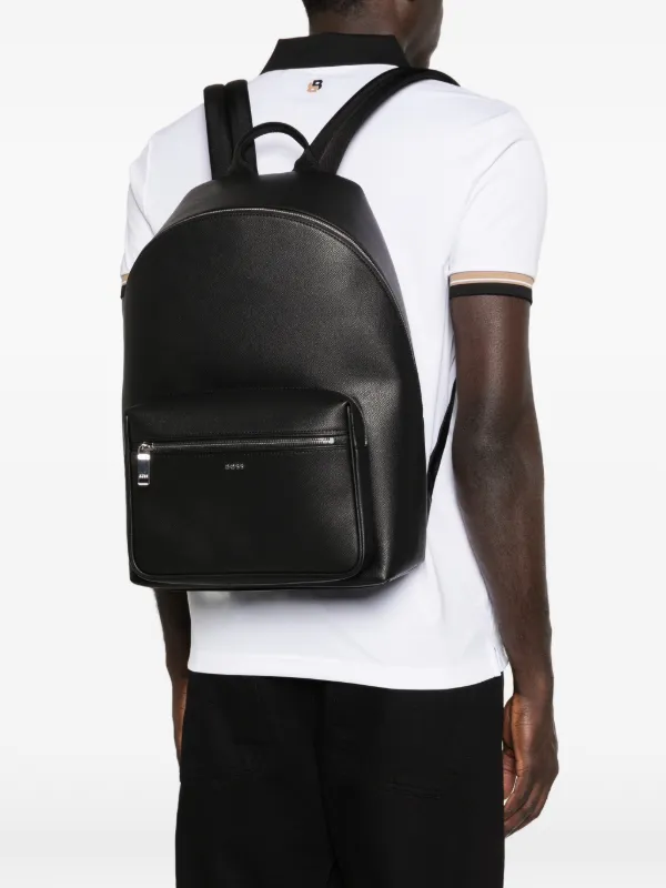 BOSS ジップ バックパック | ブラック | FARFETCH JP