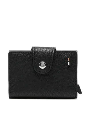 Diesel Holi-D logo-plaque zip-around Wallet | Black | FARFETCH UK