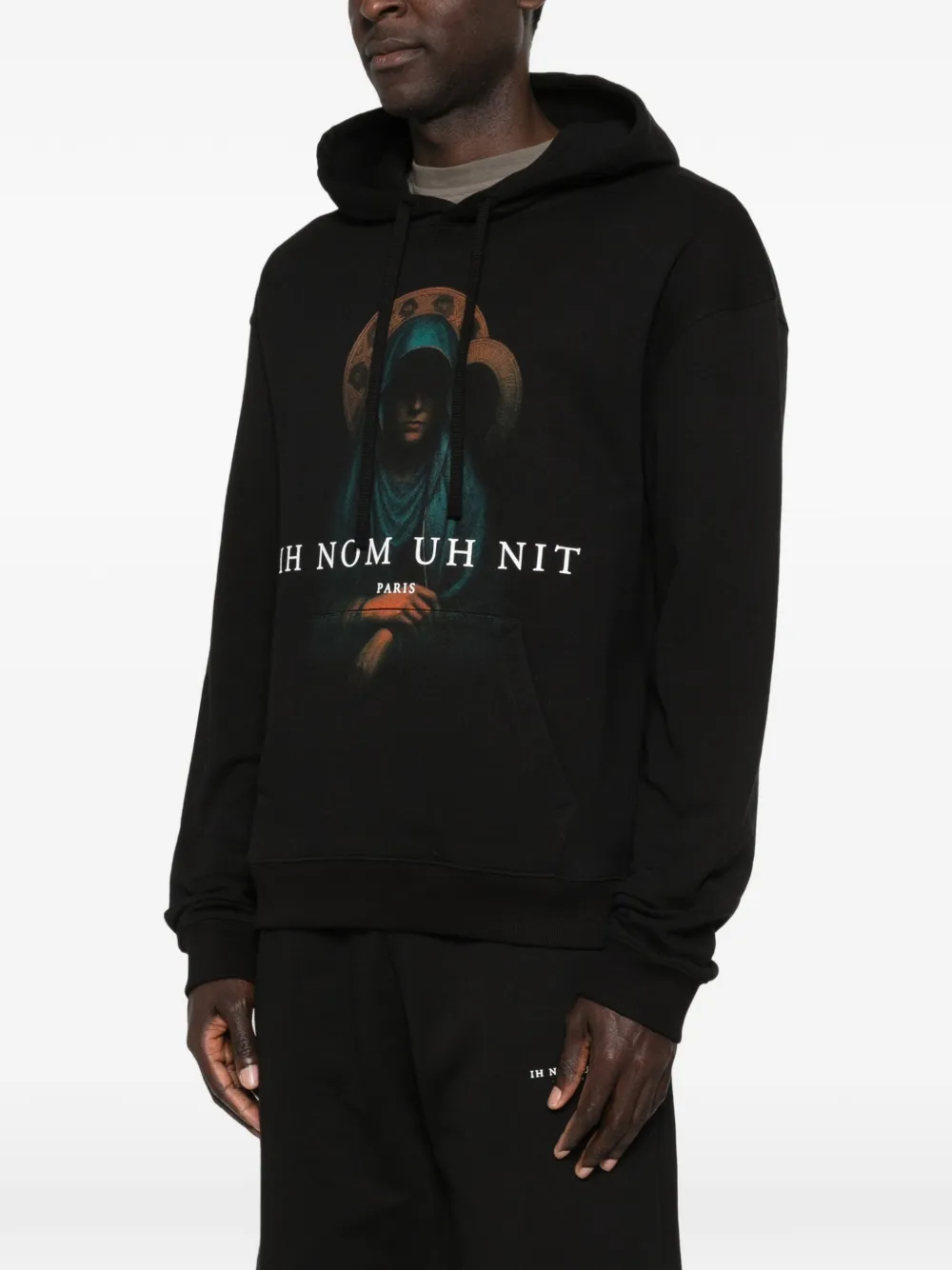 Ih Nom Uh Nit Hoodie met print Zwart