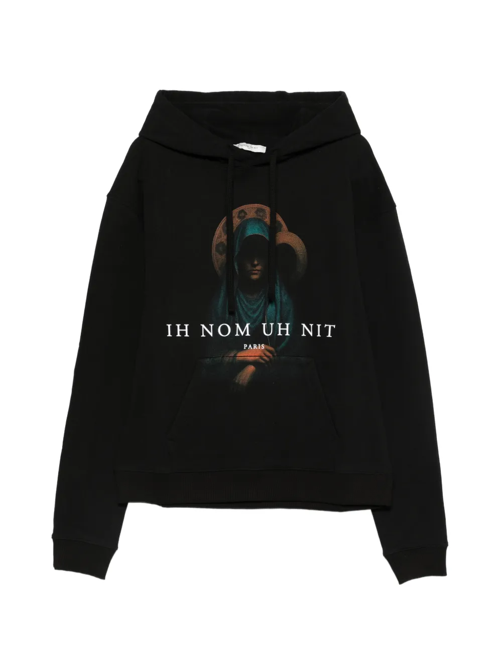 Ih Nom Uh Nit graphic hoodie - Nero