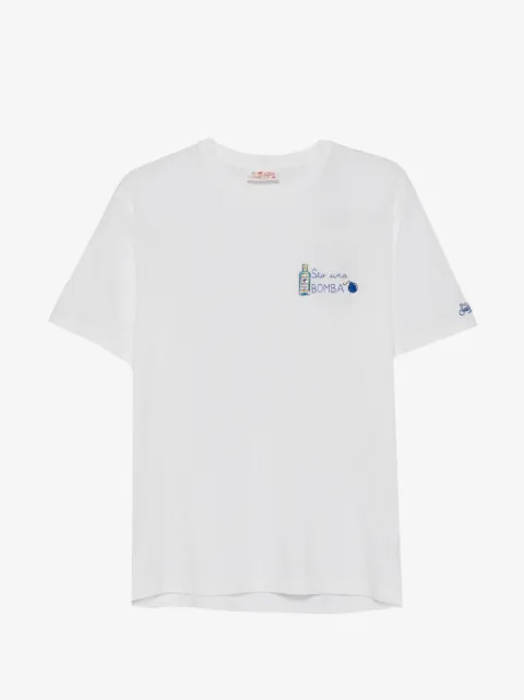 MC2 Saint Barth embroidered-motif T-shirt