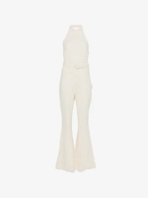 TWINSET belted jumpsuit