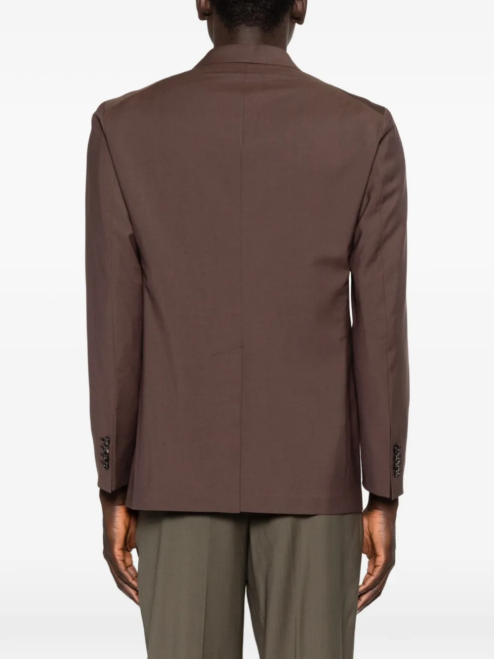 Tagliatore Blazer met dubbele rij knopen Bruin