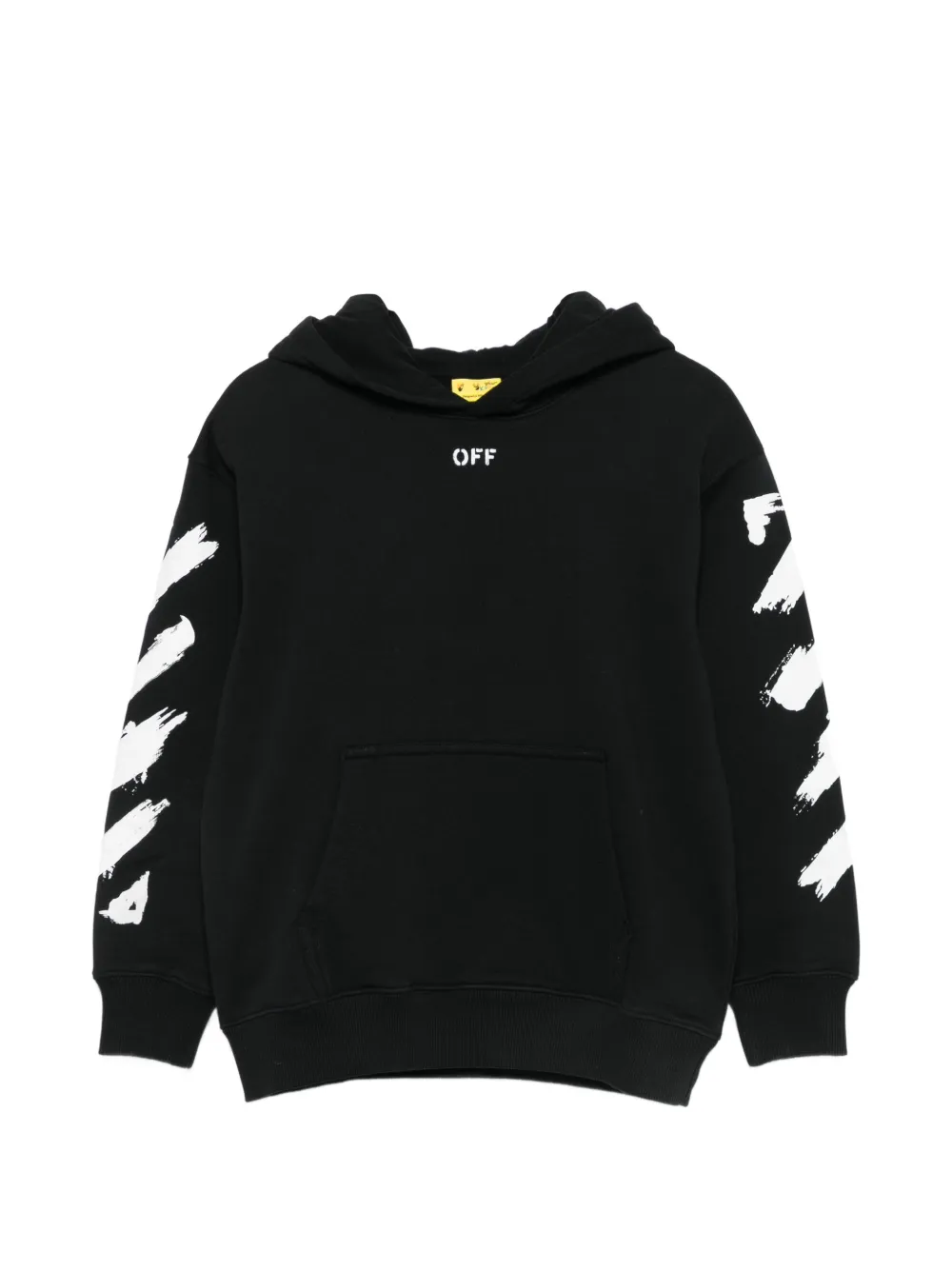 Off-White Kids graphic hoodie - Nero