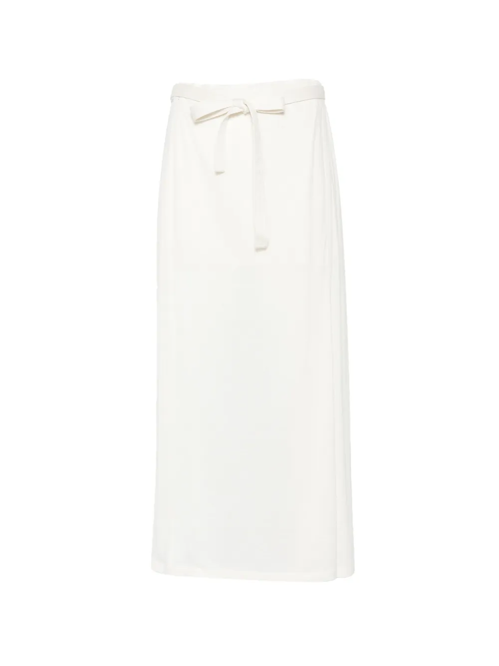 TOTEME tie-waist midi skirt - Toni neutri