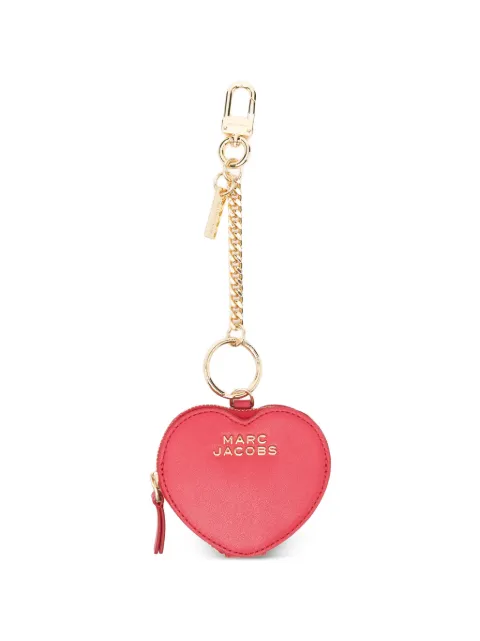 Marc Jacobs heart zip keyring