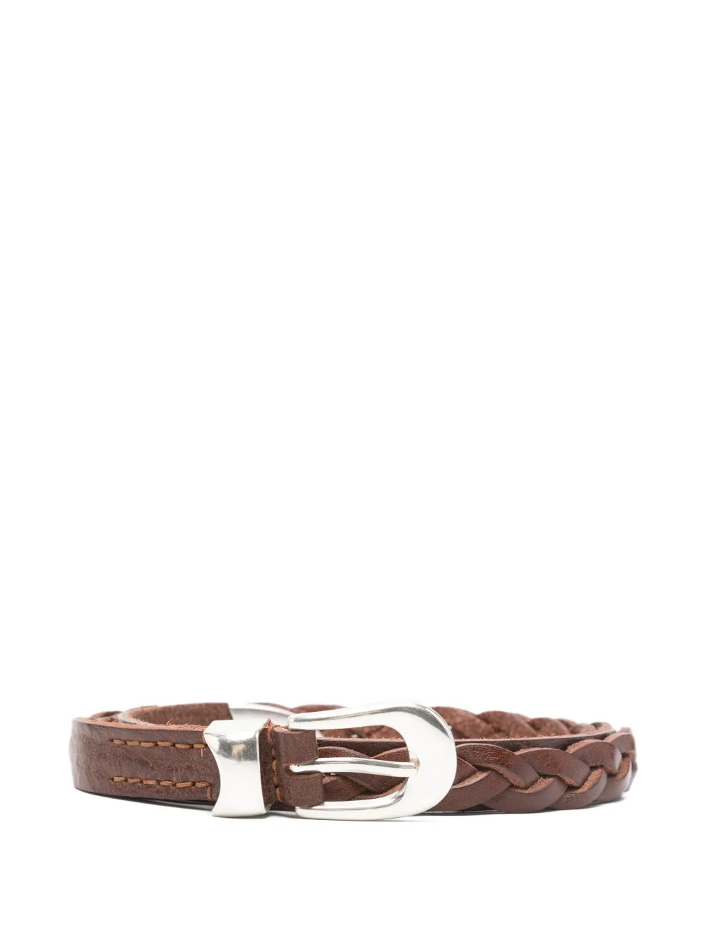 OUR LEGACY braided belt - Marrone