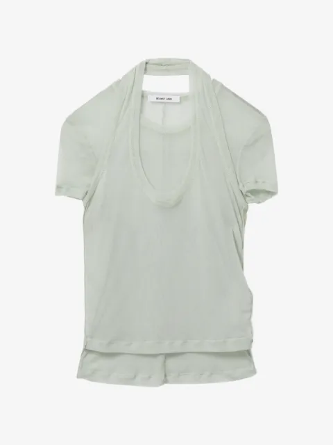 Helmut Lang Top con maniche corte