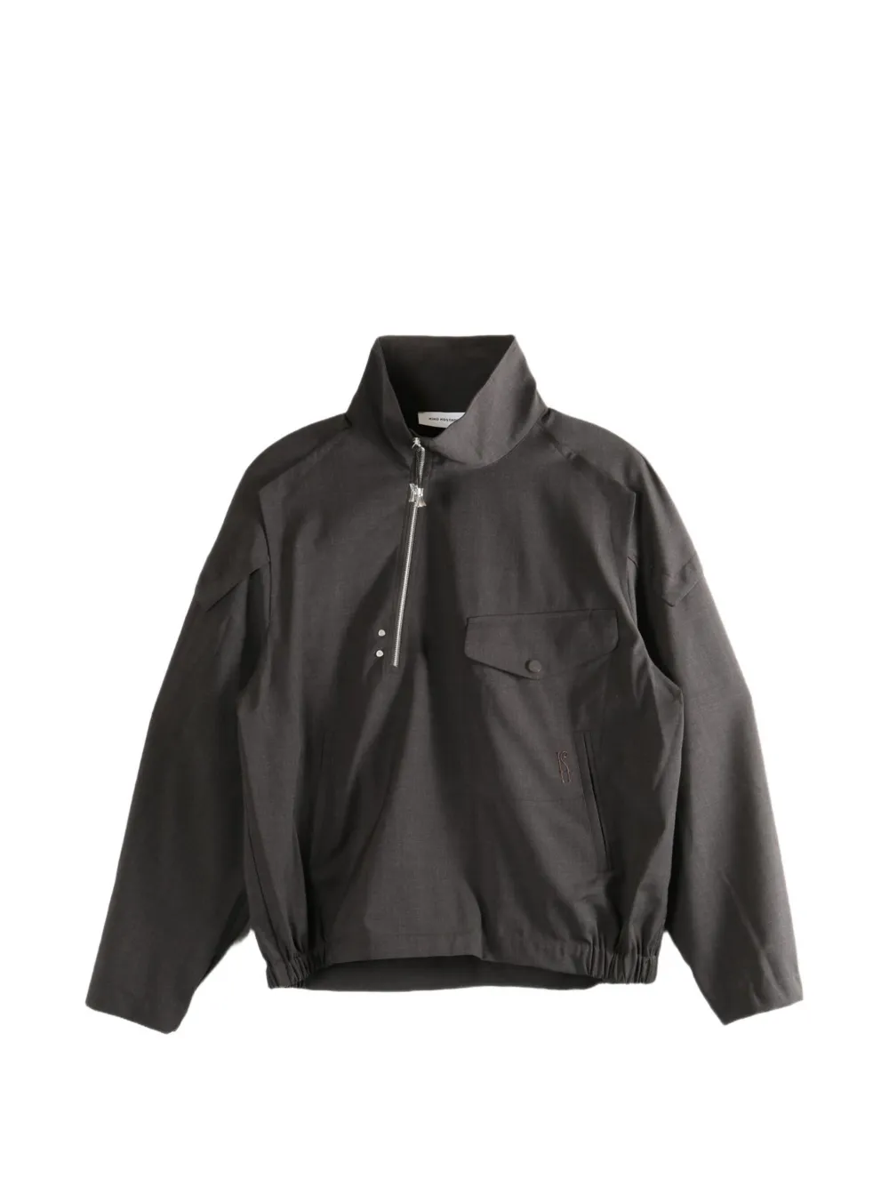 Kiko Kostadinov zip-detail jacket - Marrone