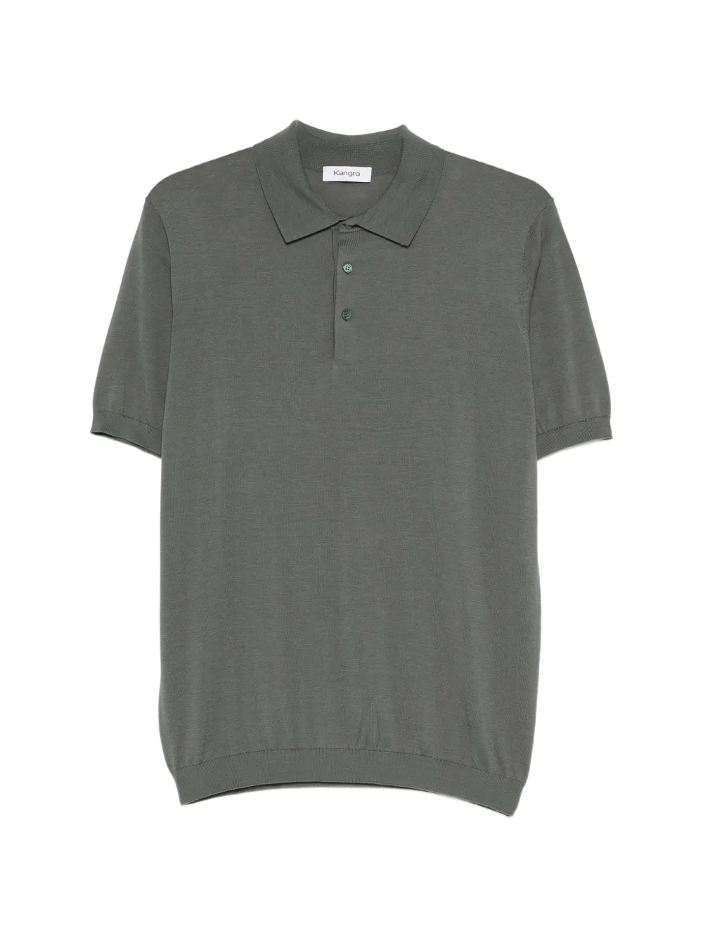 Kangra ribbed polo shirt - Verde