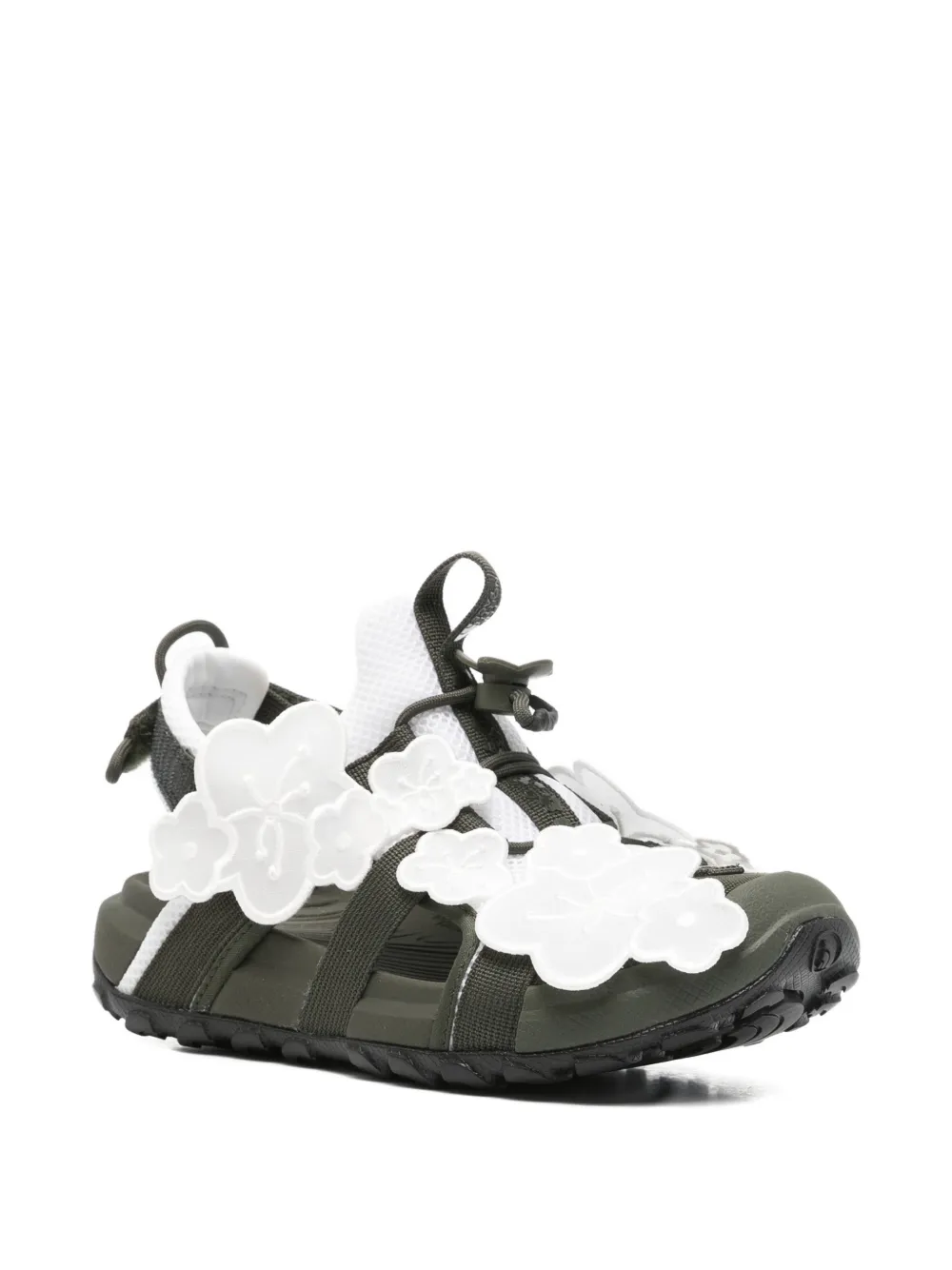 The North Face x Cecille Bahnsen sandalen met bloemendetail Groen