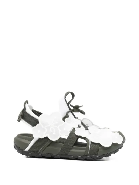 The North Face x Cecille Bahnsen floral detail sandals