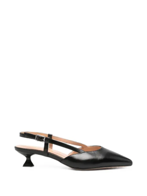 KEYS pointed-toe slingback pumps