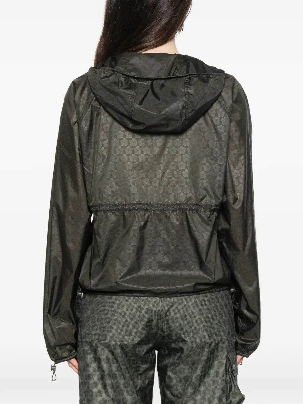 The North Face x Cecilie Bahnsen jack met capuchon en patroon Groen