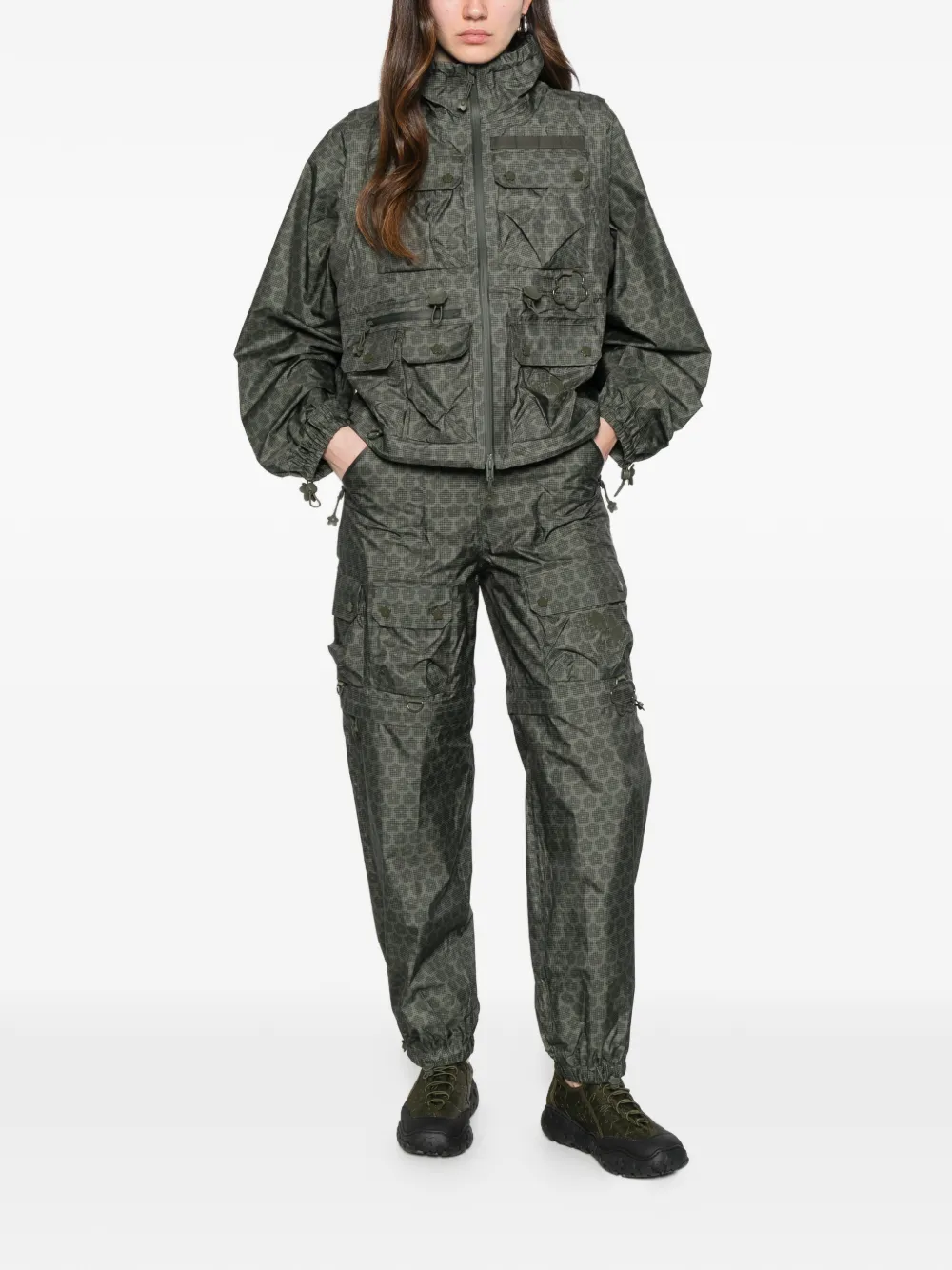 The North Face x Cecilie Bahnsen broek met cargo-zak Groen