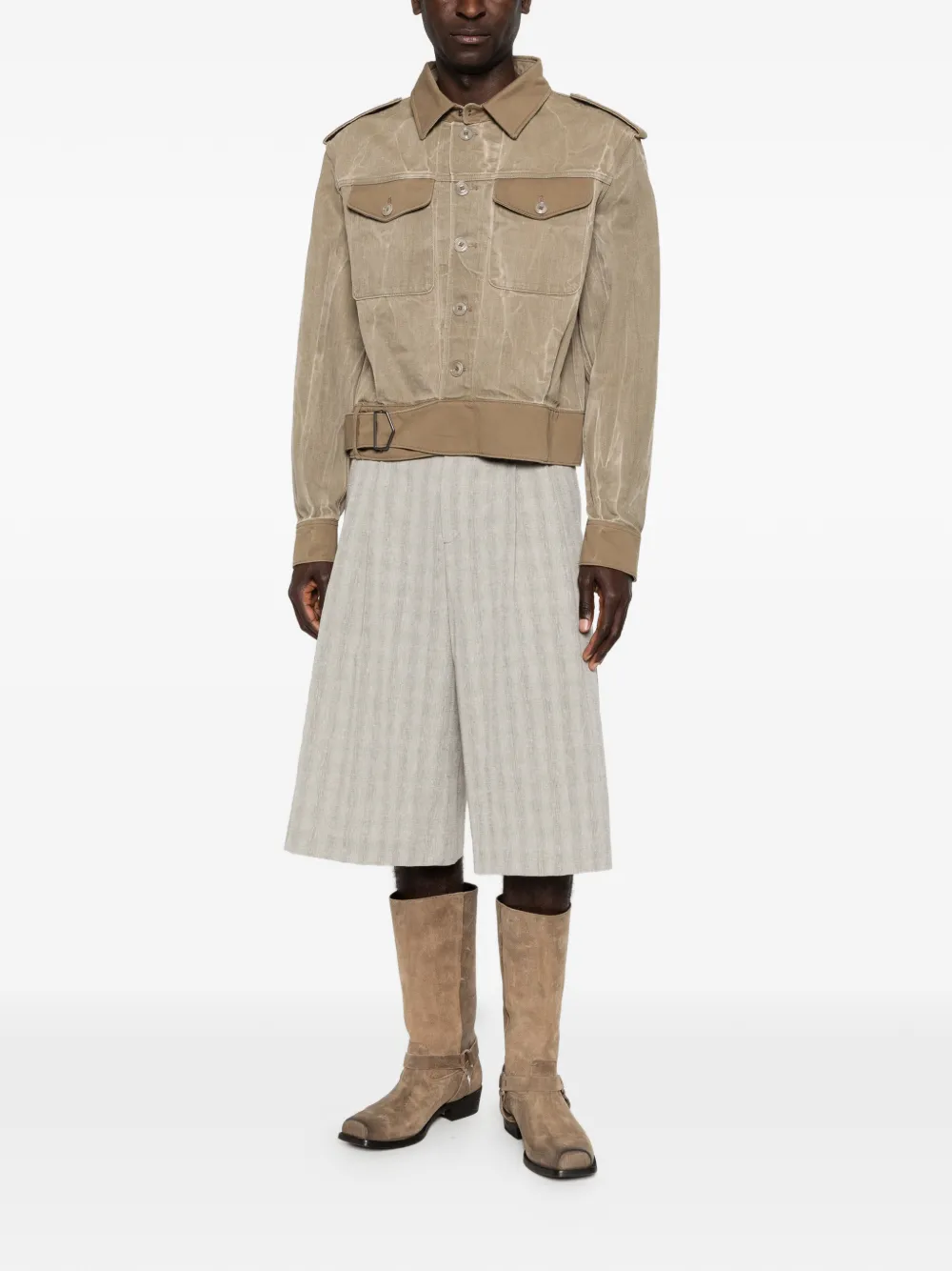 OUR LEGACY 배틀 플랩 포켓 재킷 | 셔츠 재킷 | Image 2