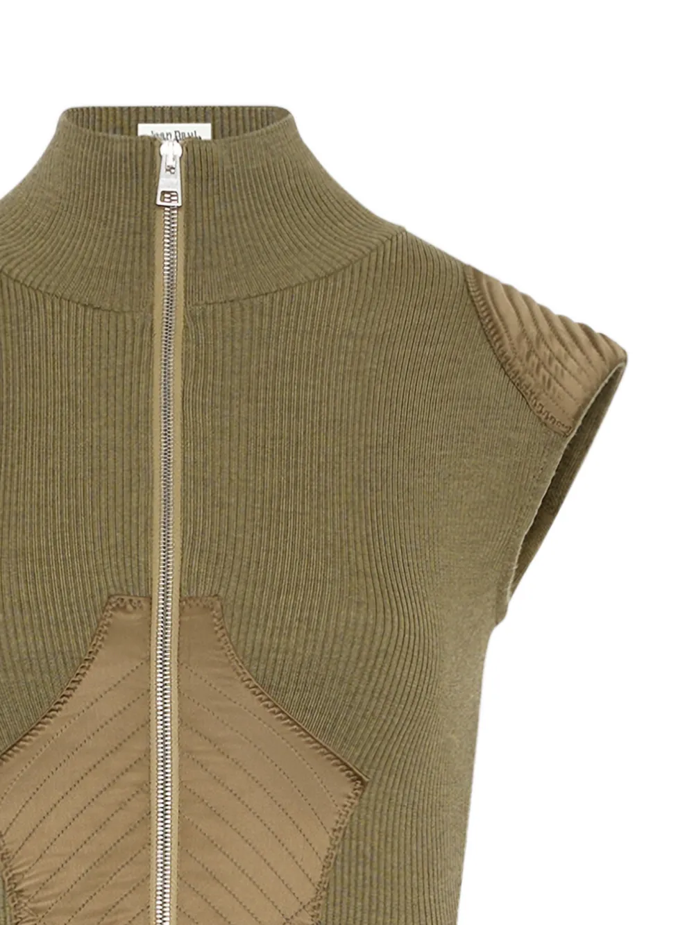 Jean Paul Gaultier リブ ジップ ボディスーツ | グリーン | FARFETCH JP