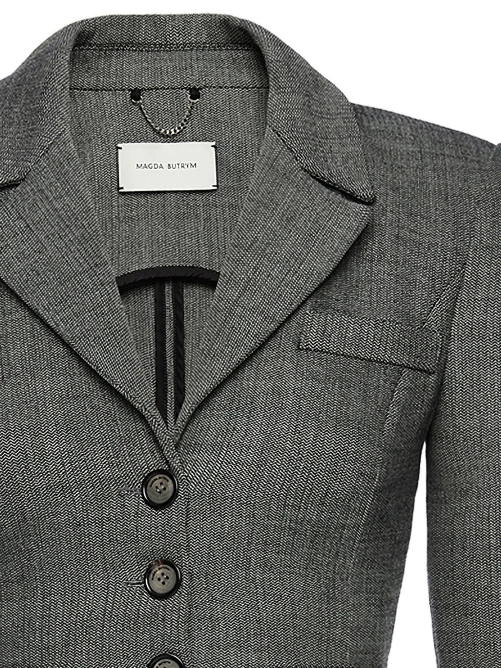  Magda Butrym Buttoned Blazer - Grey 