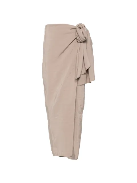 Su knot-detail trousers
