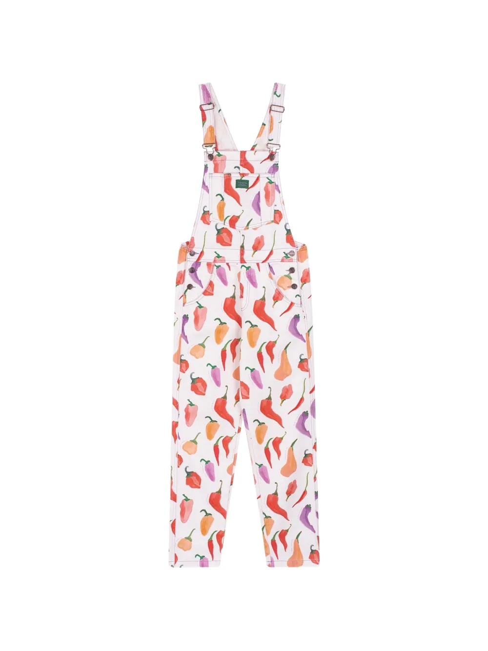 Favorite People Salopette Peperone - Bianco