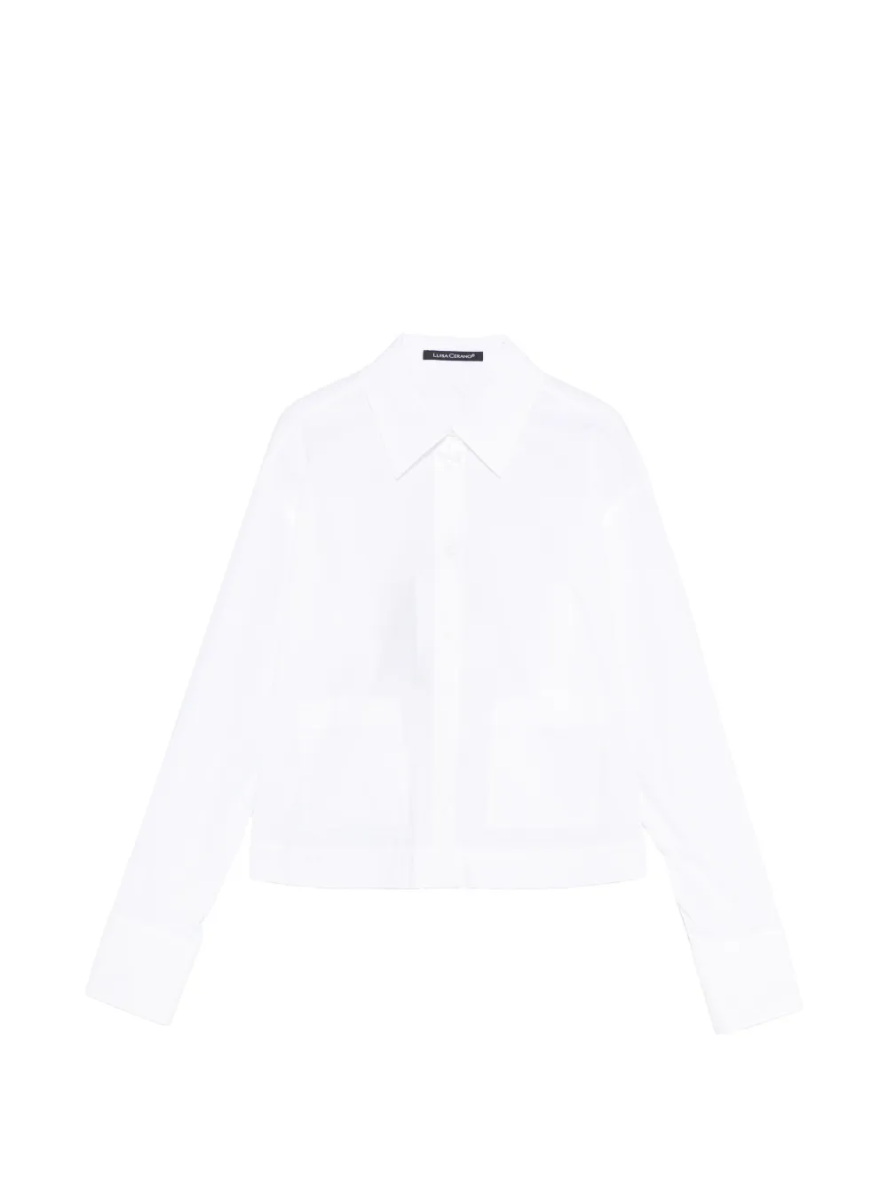 Luisa Cerano Camicia con taschino - Bianco