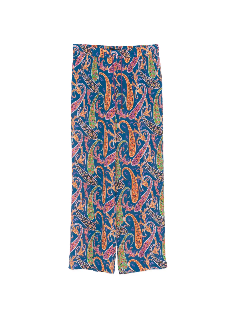 ETRO paisley-print palazzo pants - Blu