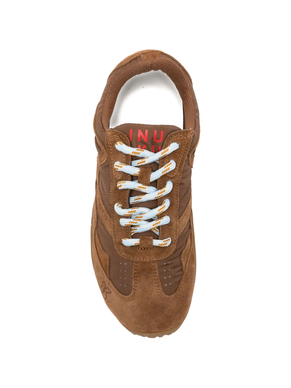 Inuikii Maliah Sky suede-panelled sneakers Bruin