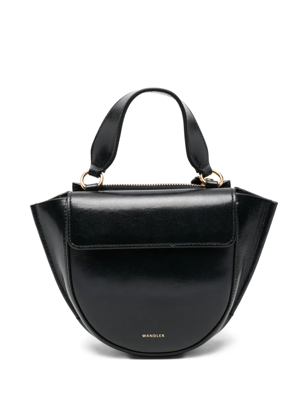 Wandler Hortensia Piccola leather tote bag - Blue